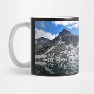 Mountain lake reflection Mug